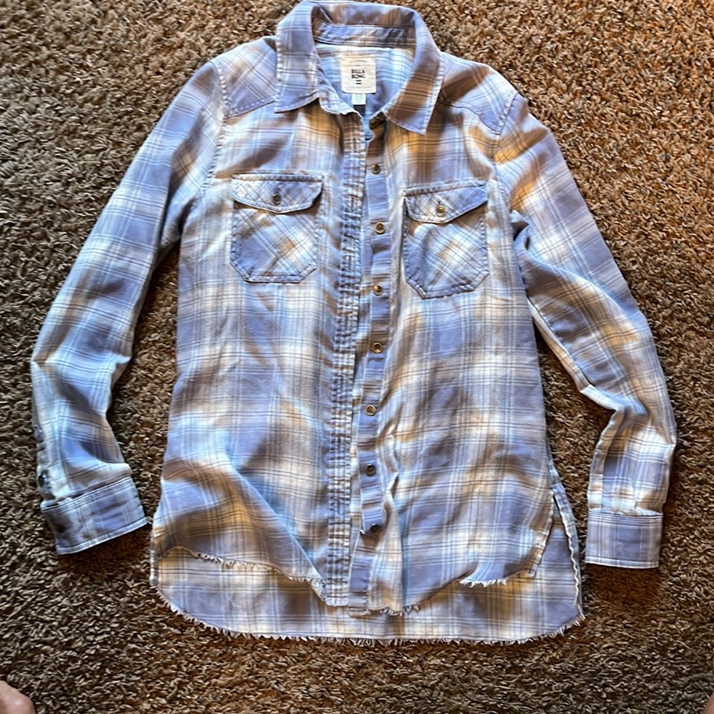 Womens Billabong flannel. Size S/P.